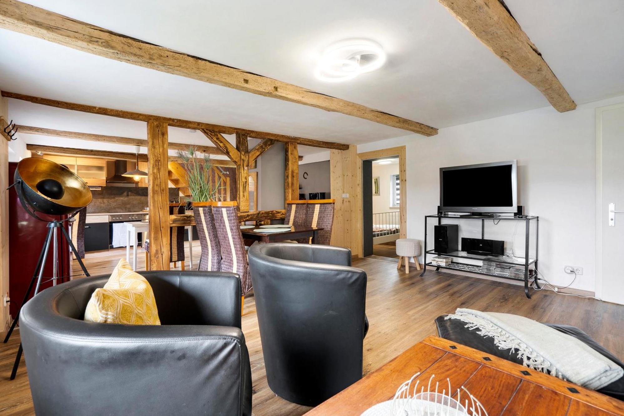 Apartmán Wuensch Dir Was Grossweitzschen Exteriér fotografie