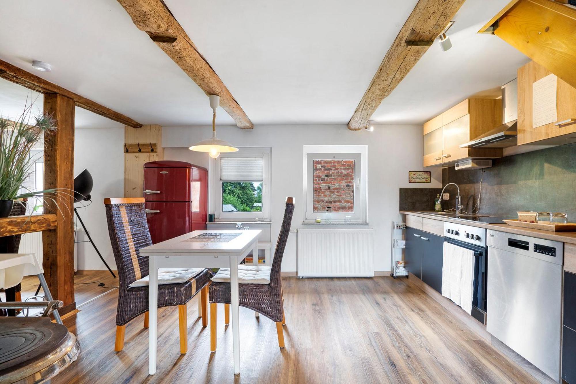 Apartmán Wuensch Dir Was Grossweitzschen Exteriér fotografie