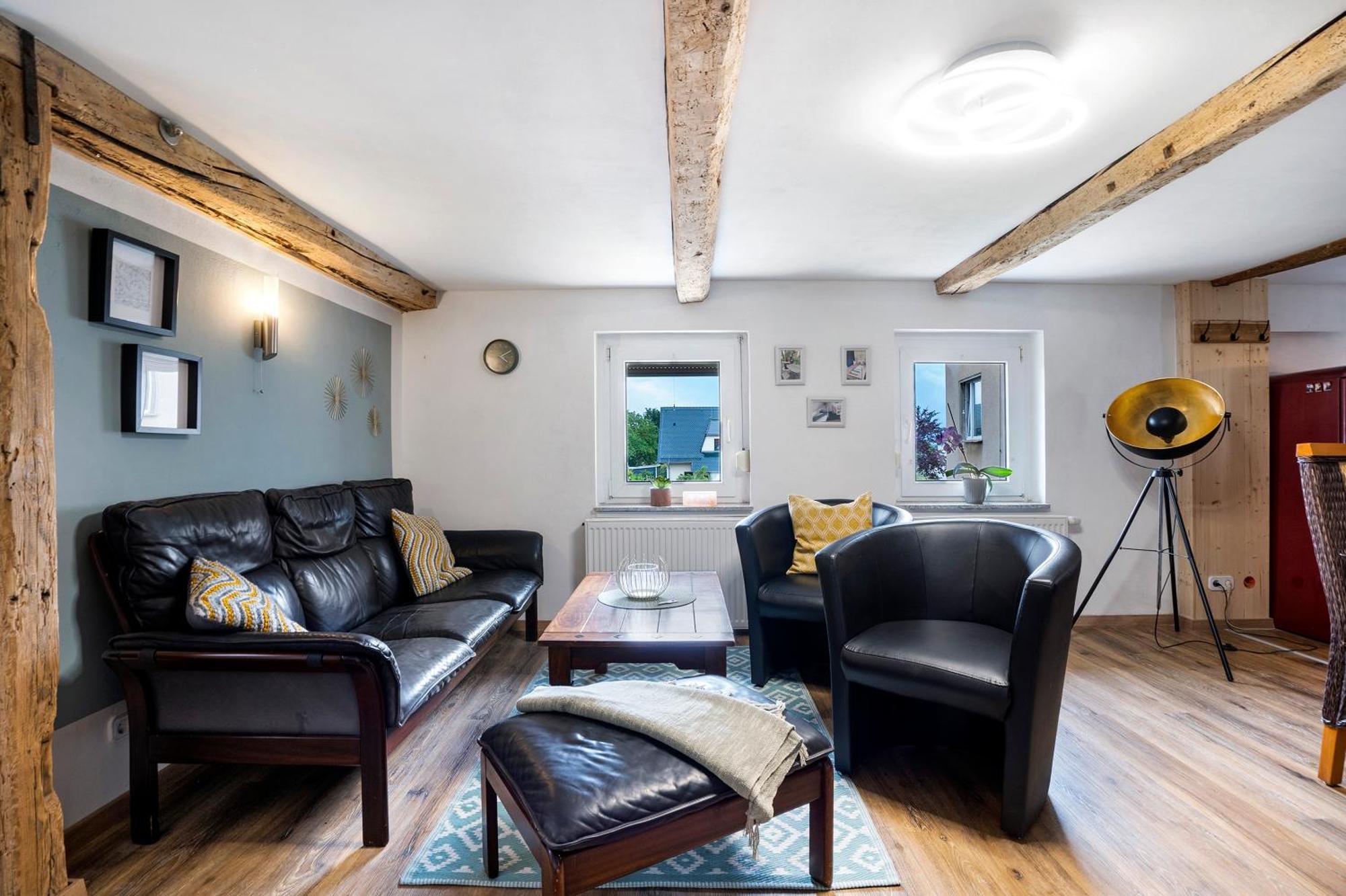 Apartmán Wuensch Dir Was Grossweitzschen Exteriér fotografie